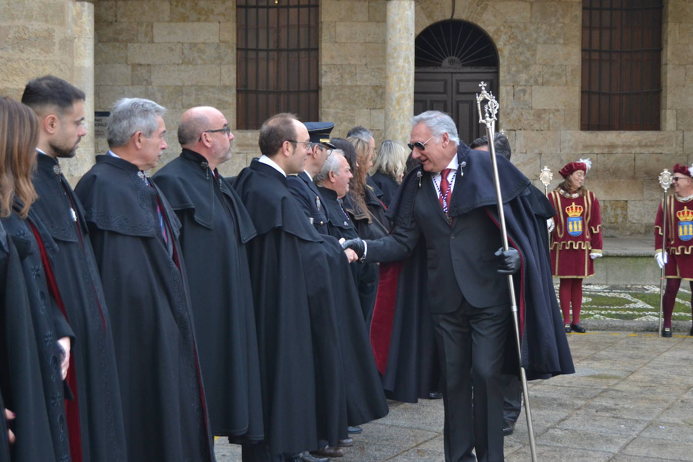 Populosa procesión del patrón de Ciudad Rodrigo