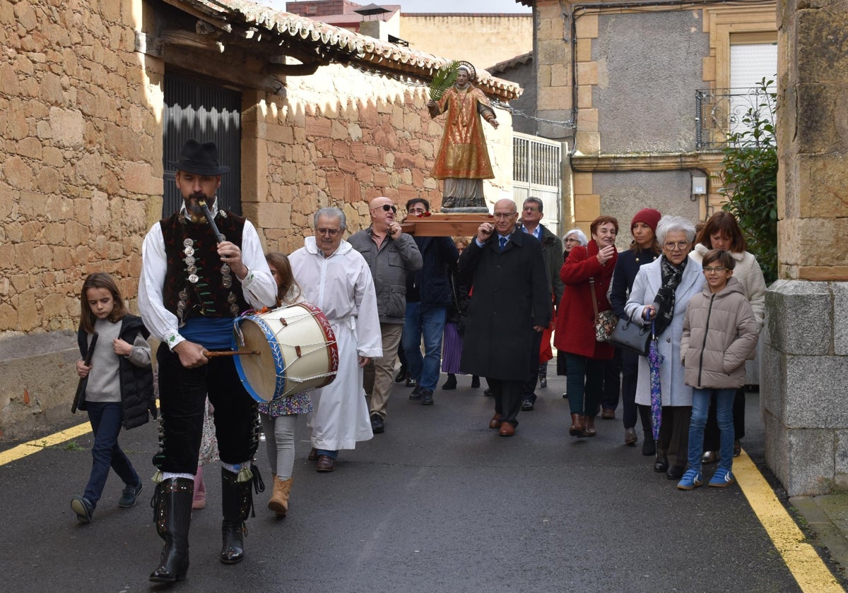 Cabrerizos despide las fiestas en honor a San Vicente con los actos religiosos