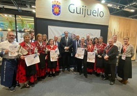 Guijuelo ha presentado la matanza tradicional en la Feria Internacional de Turismo de Madrid (Fitur).