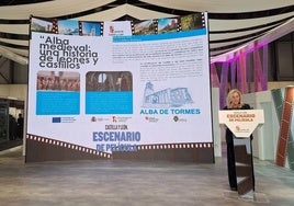 La presentación en Madrid por parte del Consistorio de Alba de Tormes.