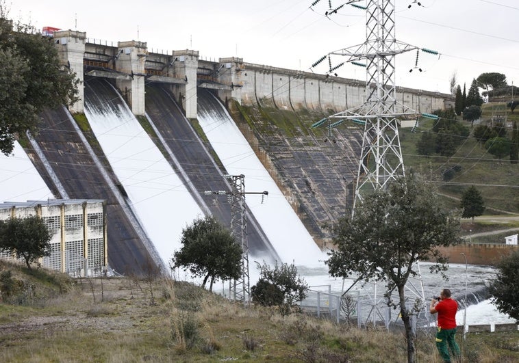 Embalse de Santa Teresa.