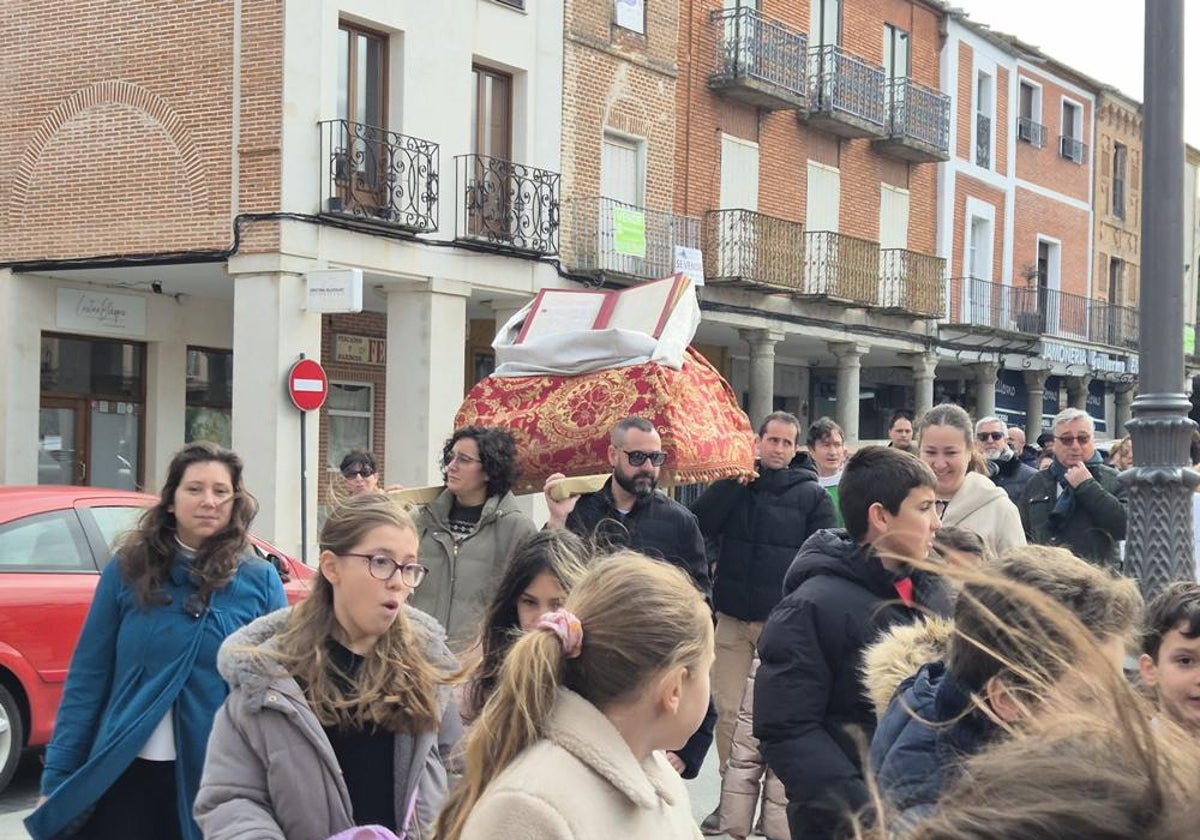 Procesión de La Palabra en Peñaranda