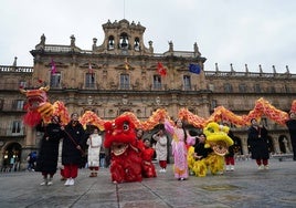 Celebración del Año Nuevo Chino en Salamanca.