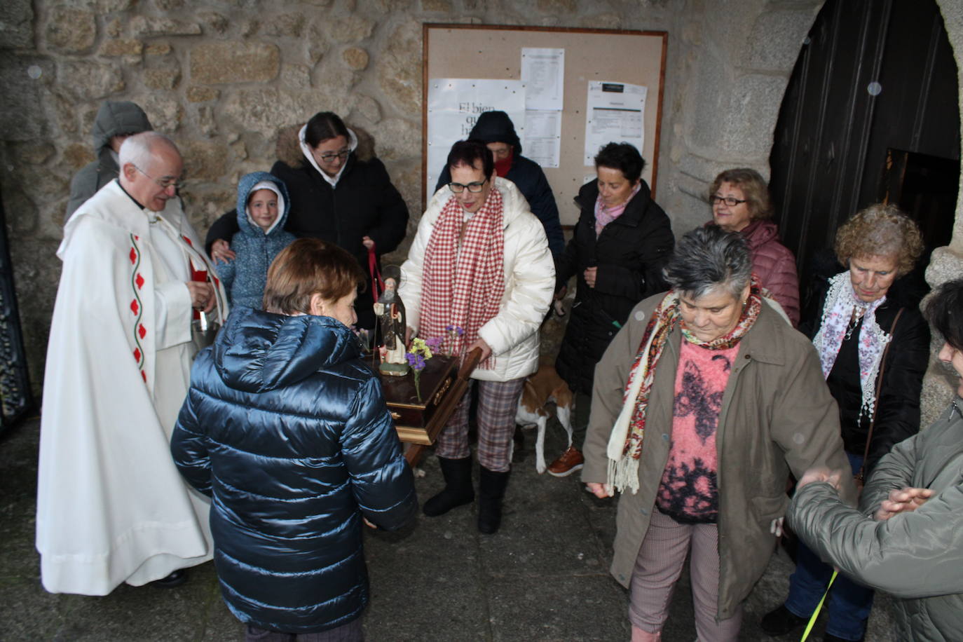 Sanchotello celebra la festividad de San Antón