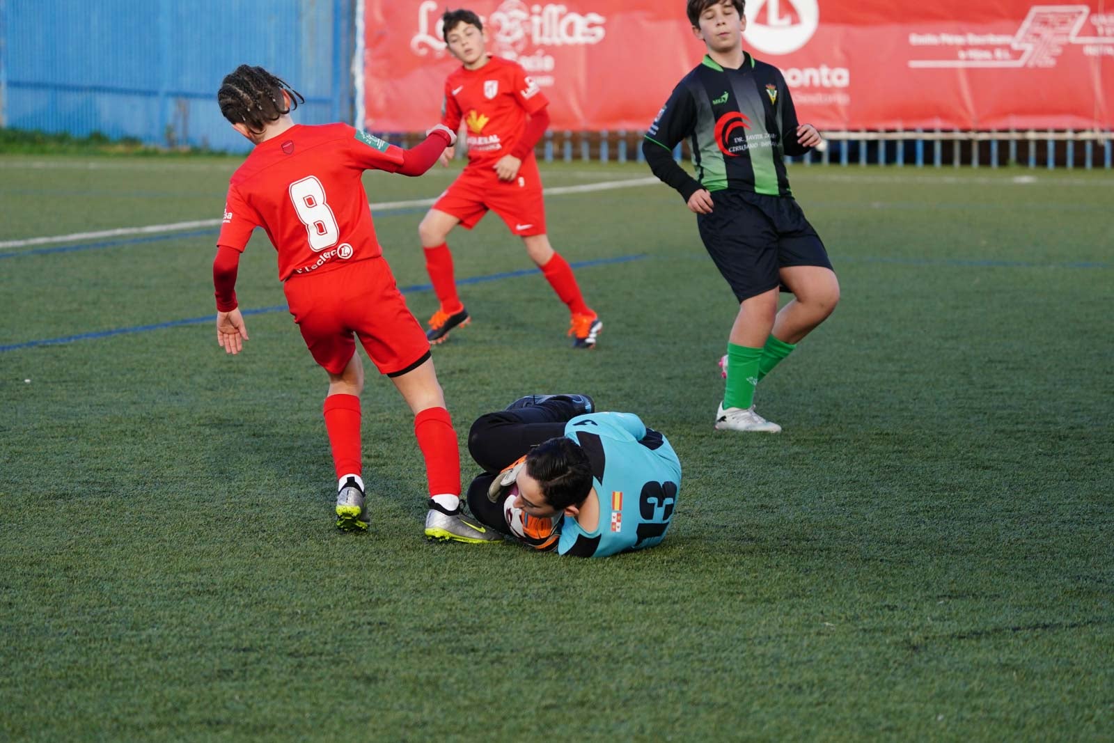 Las mejores imágenes de la jornada 13 de futbol base