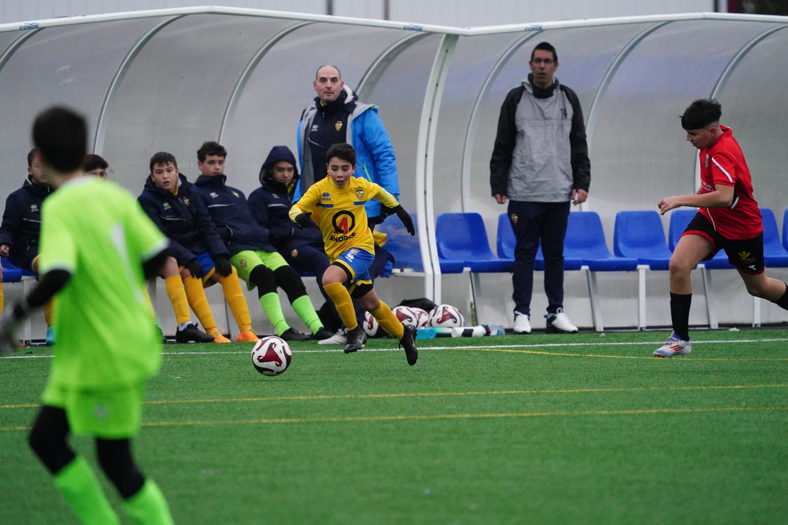 Las mejores imágenes de la jornada 13 de futbol base