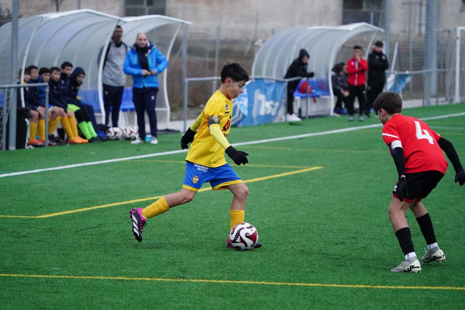 Las mejores imágenes de la jornada 13 de futbol base