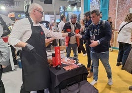 El jamón de Ibéricos Montellano triunfa en Madrid Fusión