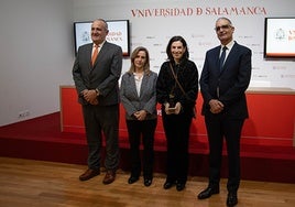 Nicolás Rodríguez, Bertha Gutiérrez, Marta Alonso y Xose Bustelo.