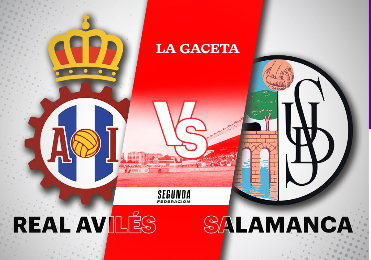 Real Avilés - Salamanca UDS: horario y cómo ver en directo y por TV el partido de Segunda Federación