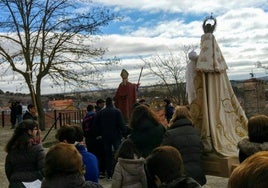 Momento de la procesión celebrada el año pasado.