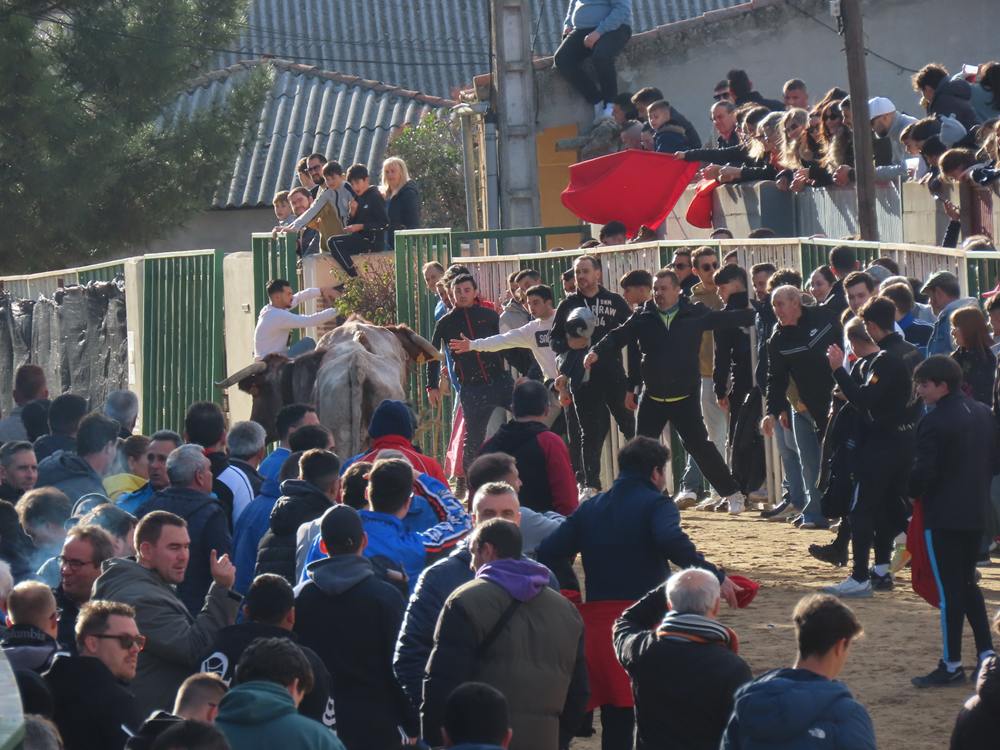 Bravura por las calles de Babilafuente