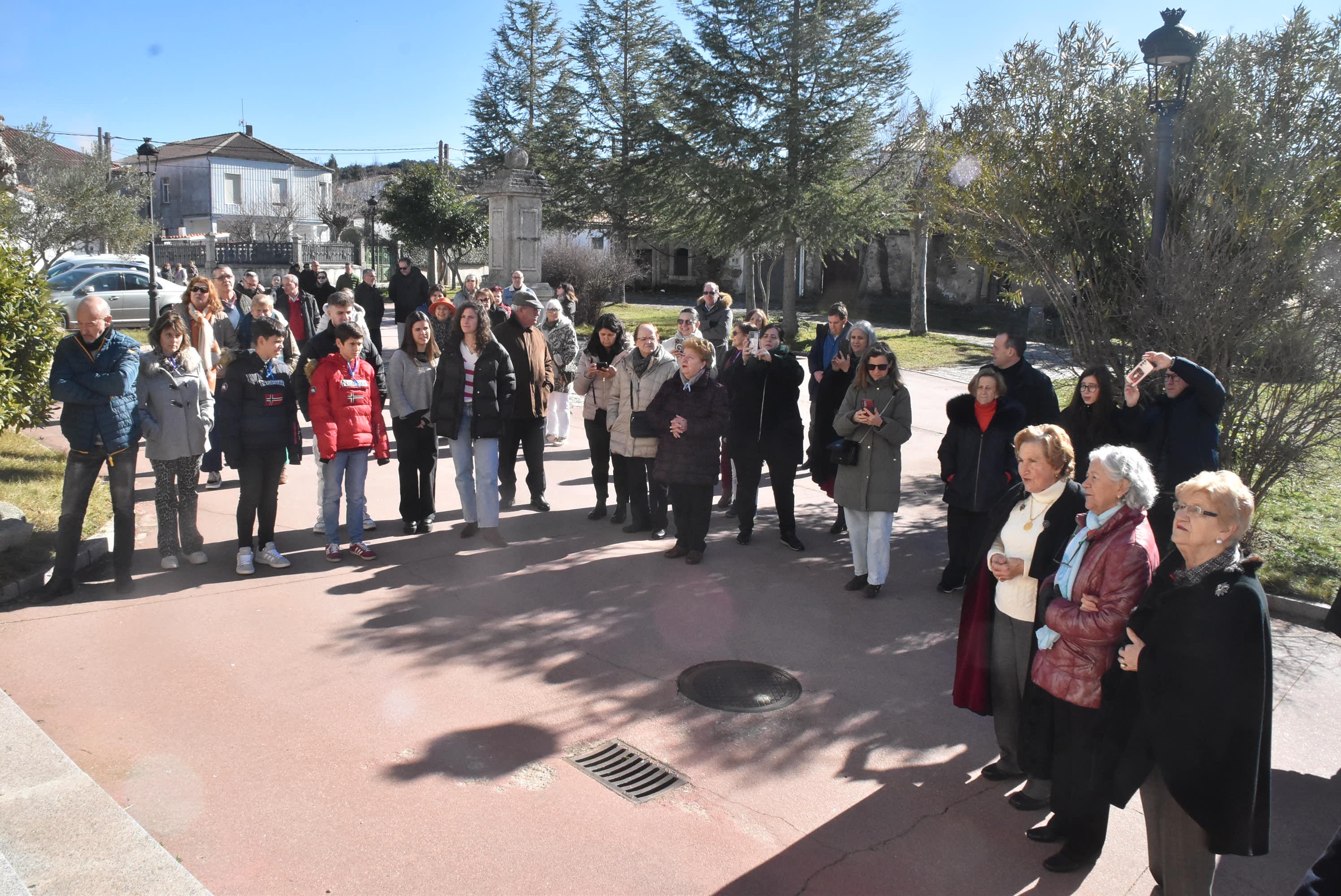 El buen tiempo acompaña a San Blas en su festividad en Fuentes de Béjar