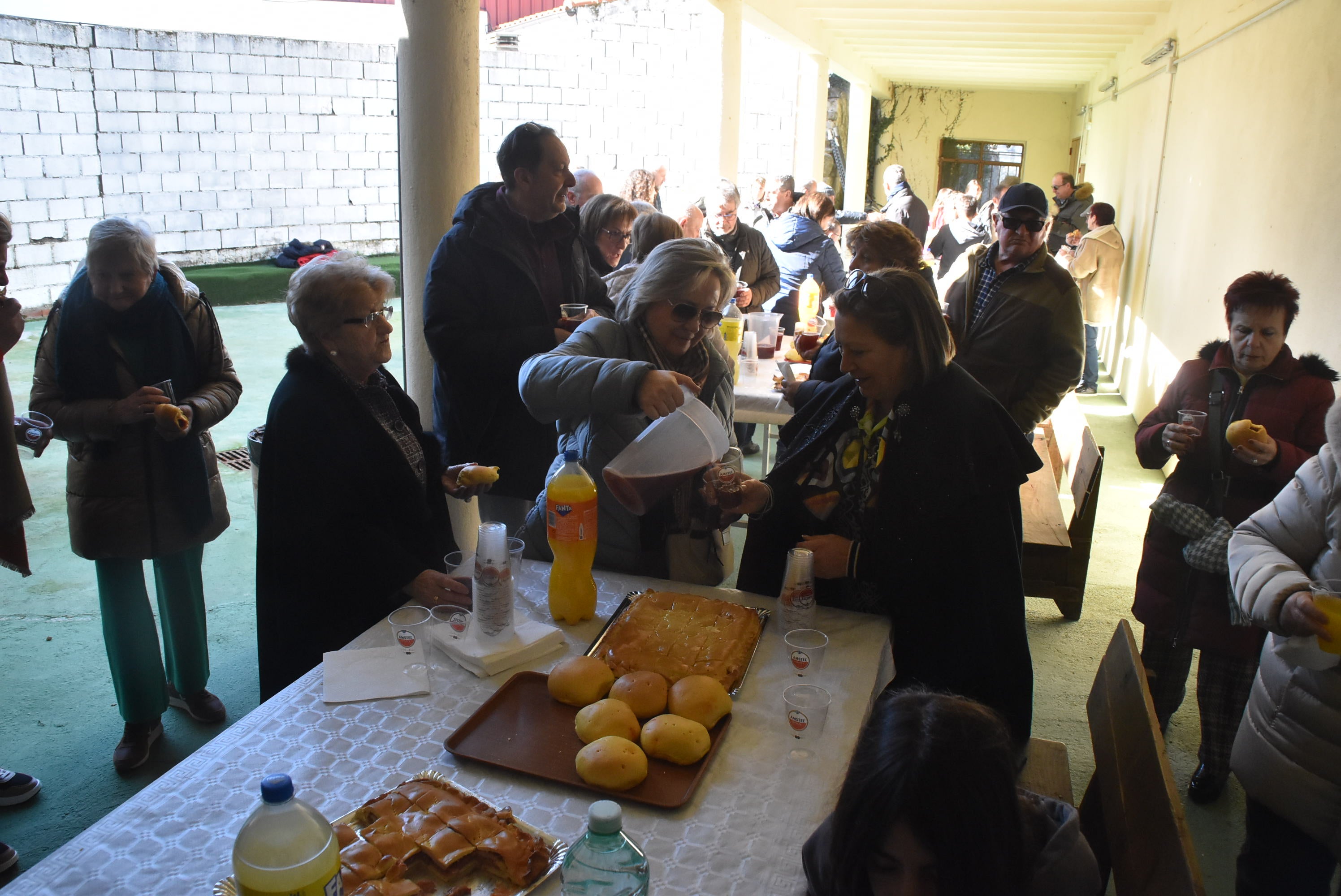 El buen tiempo acompaña a San Blas en su festividad en Fuentes de Béjar