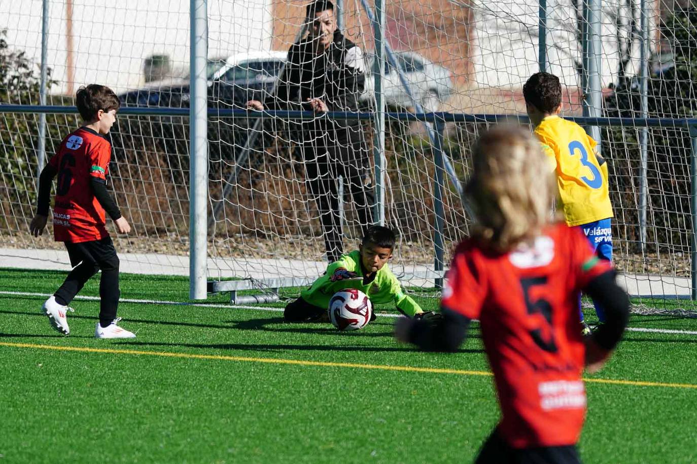 Las mejores imágenes de la jornada de futbol base