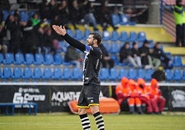 De la Nava dedica su tanto a la grada del Reina Sofía.