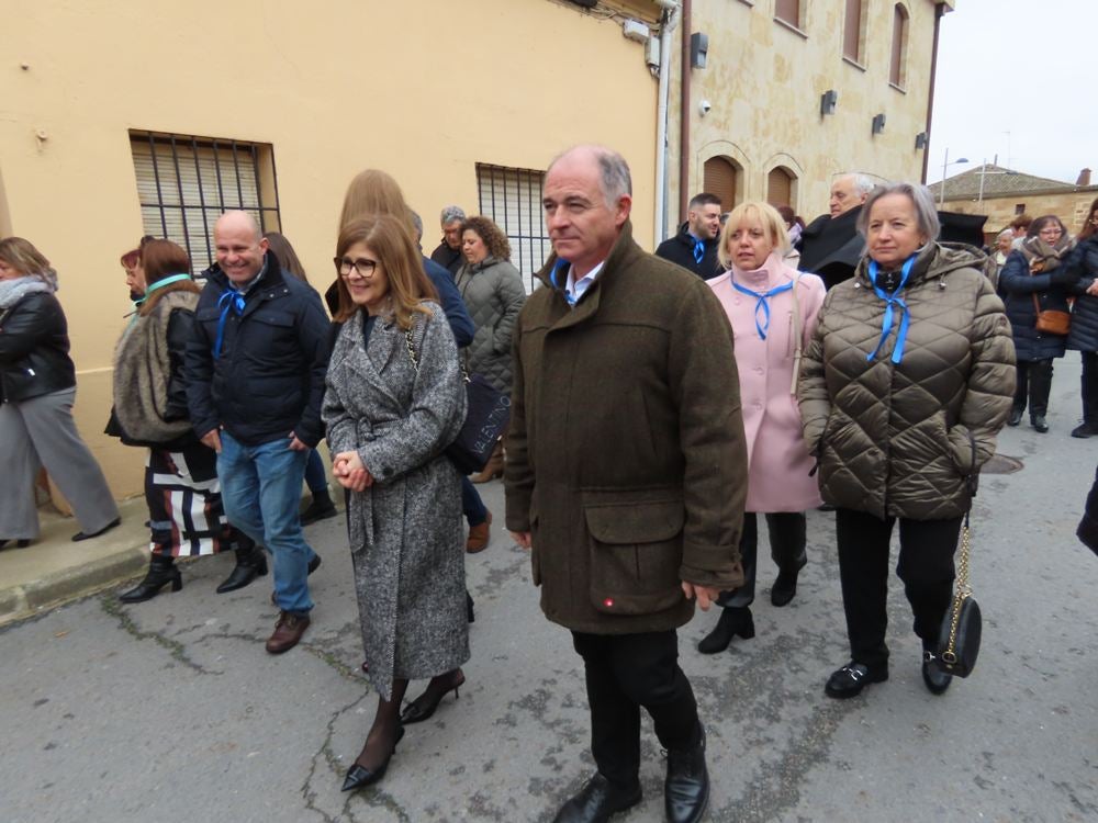 Babilafuente celebra San Blas con misa y bailes charros