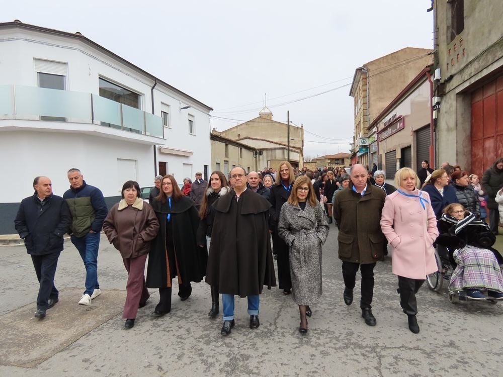 Babilafuente celebra San Blas con misa y bailes charros