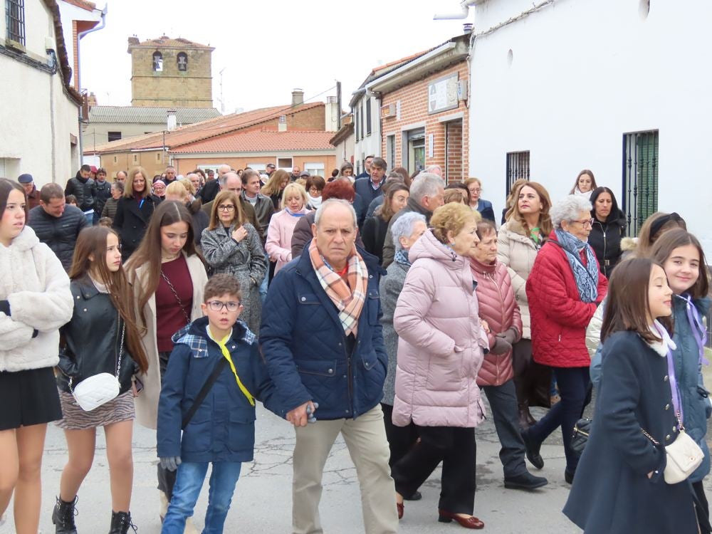 Babilafuente celebra San Blas con misa y bailes charros