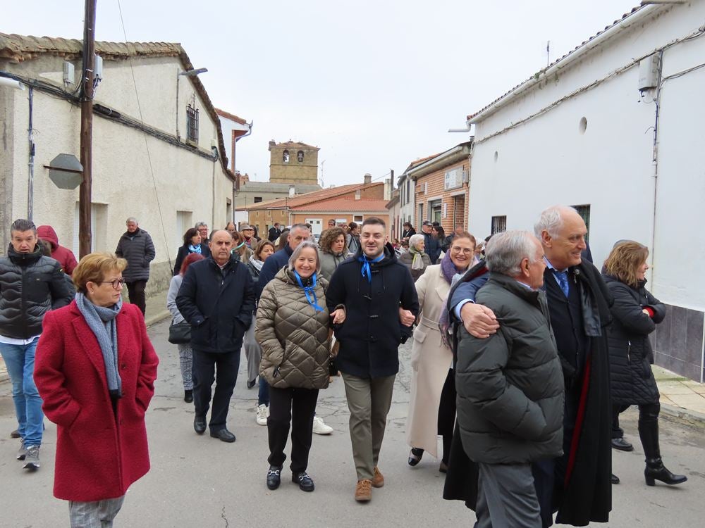 Babilafuente celebra San Blas con misa y bailes charros