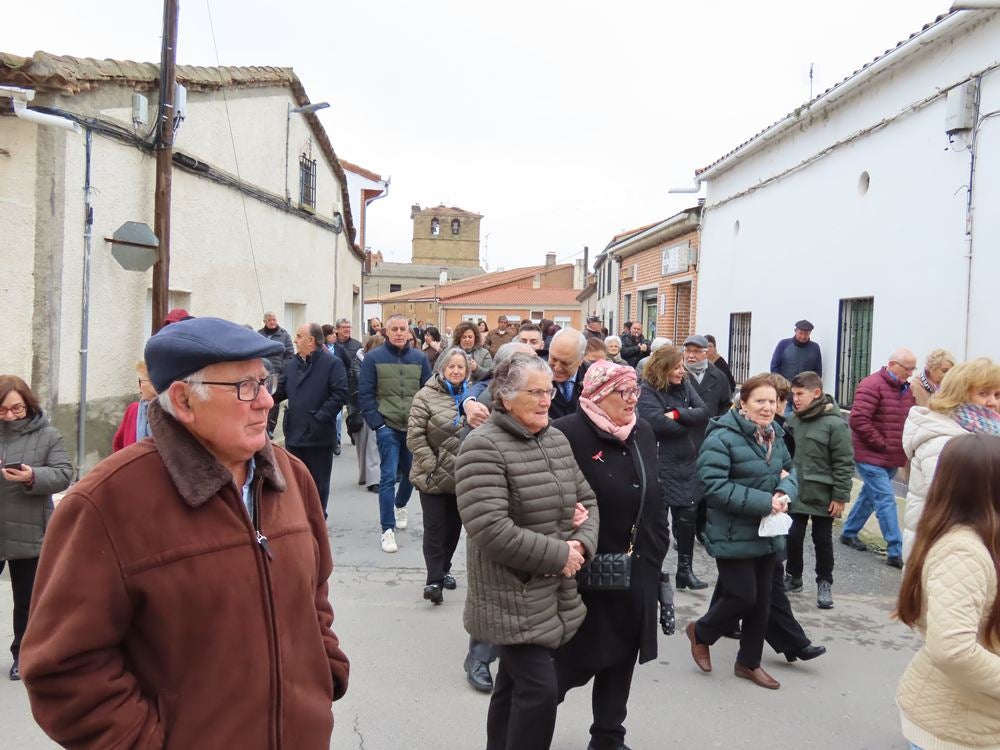 Babilafuente celebra San Blas con misa y bailes charros