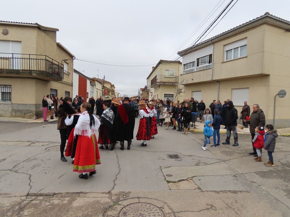 Babilafuente celebra San Blas con misa y bailes charros