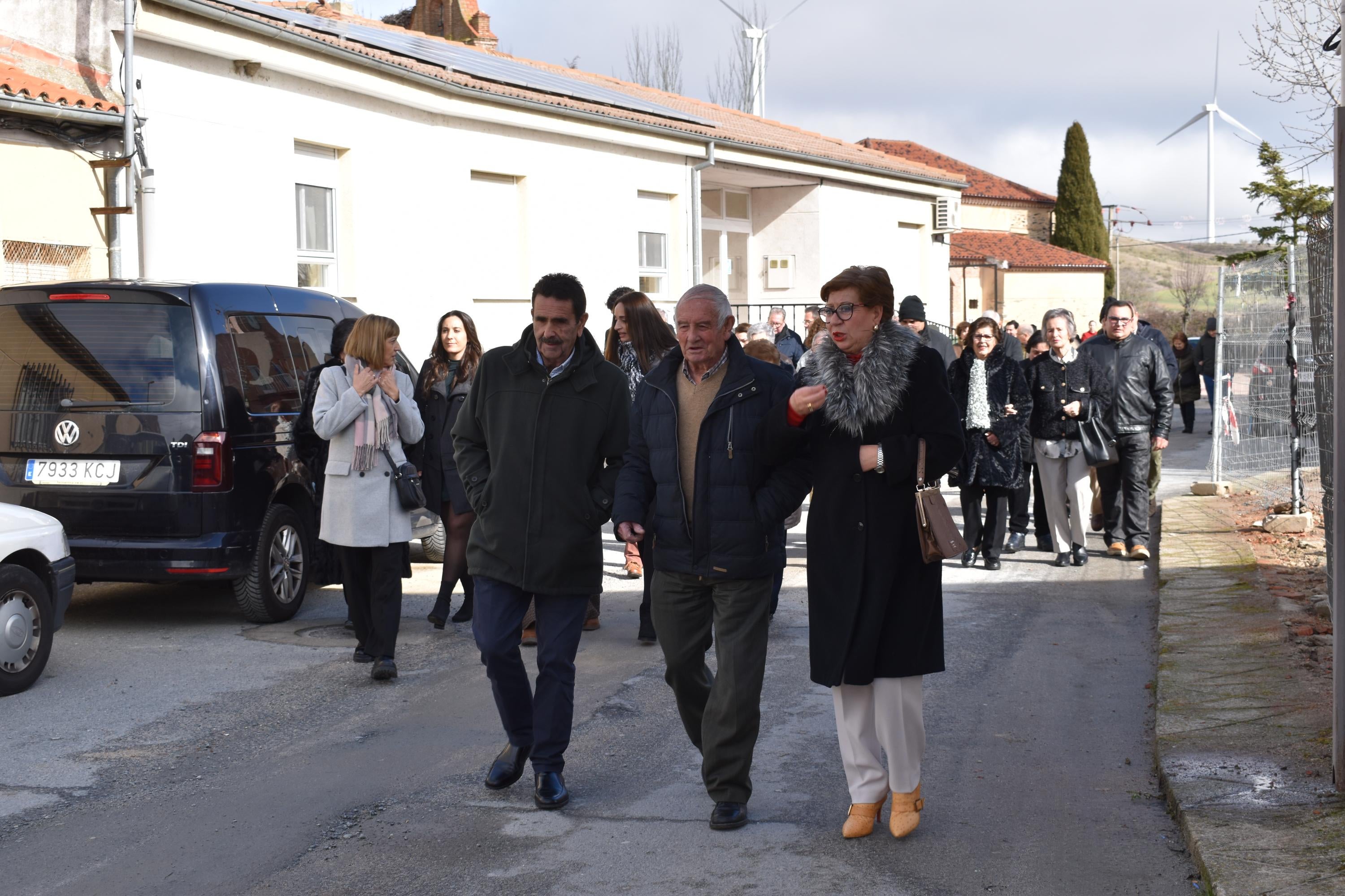 Garcihernández disfruta del día grande de San Blas con la tradicional procesión y tirada de cohetes