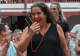 Helena Pimenta, directora salmantina de teatro en Almagro.