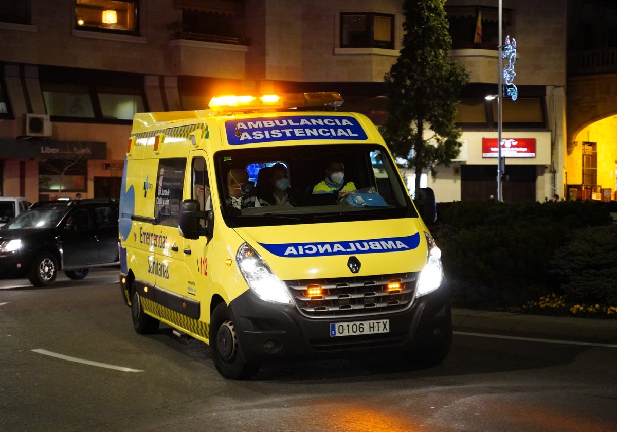 Una ambulancia de Emergencias Sanitarias.