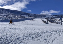 Imagen de la pista de Debutantes, en La Covatilla.