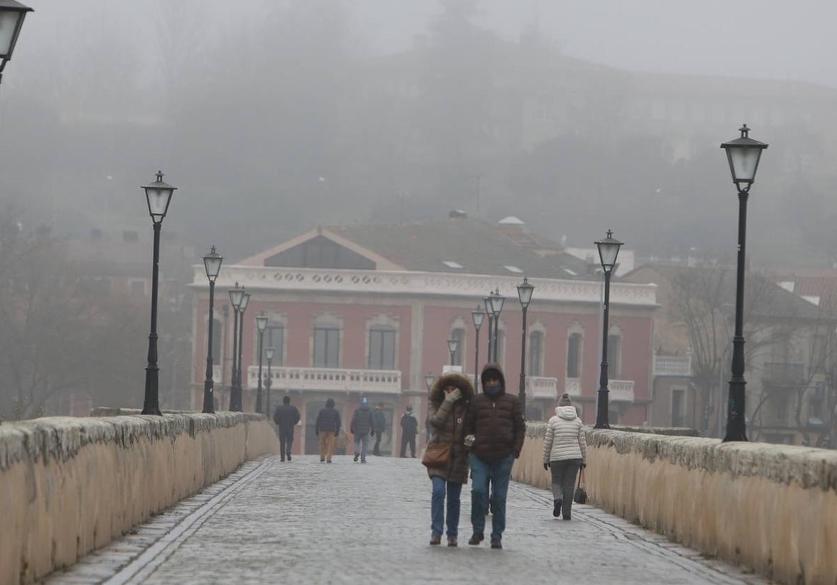 Salamanca en un día nublado.