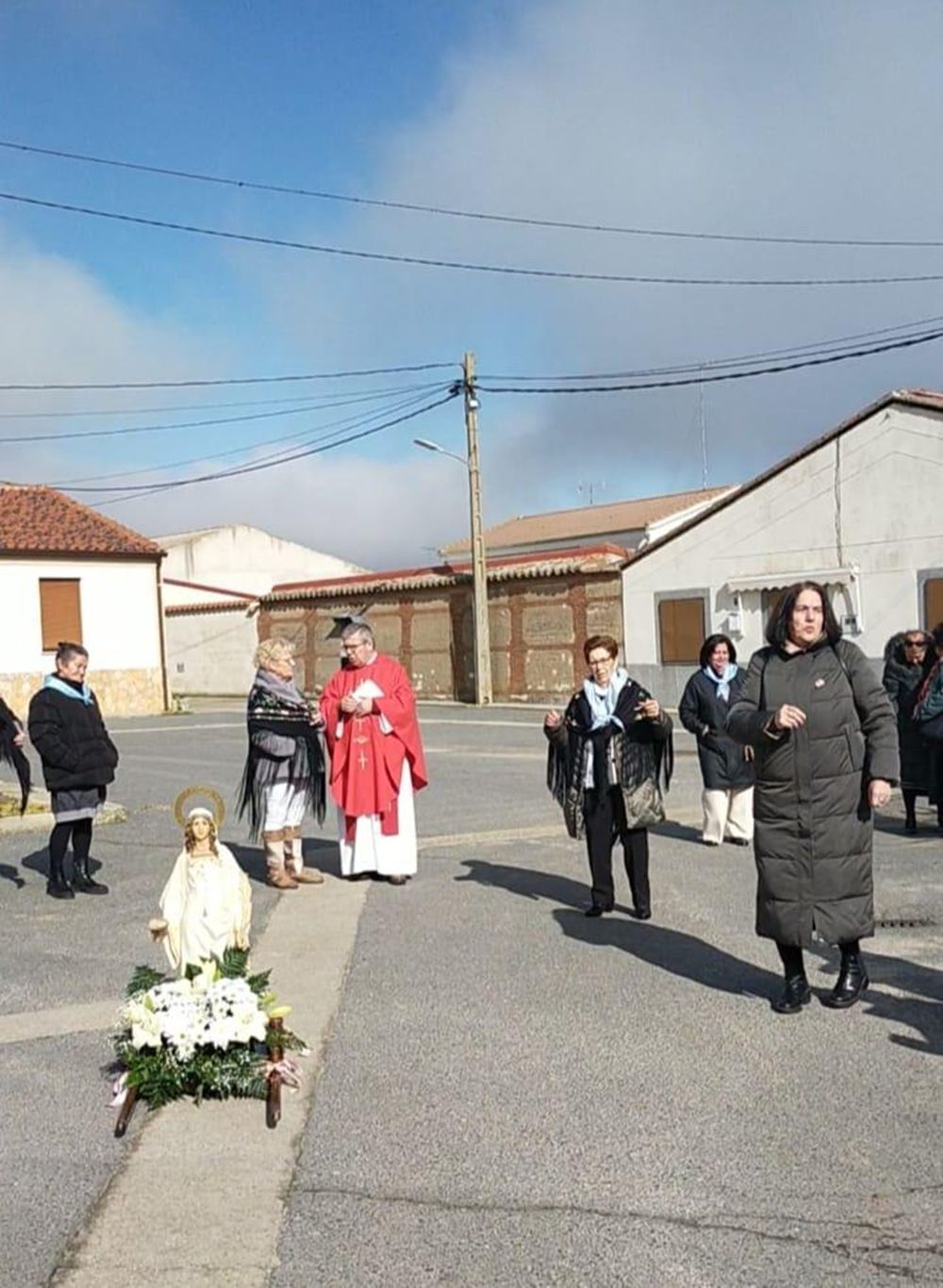 Honores a Santa Águeda en la comarca de Peñaranda