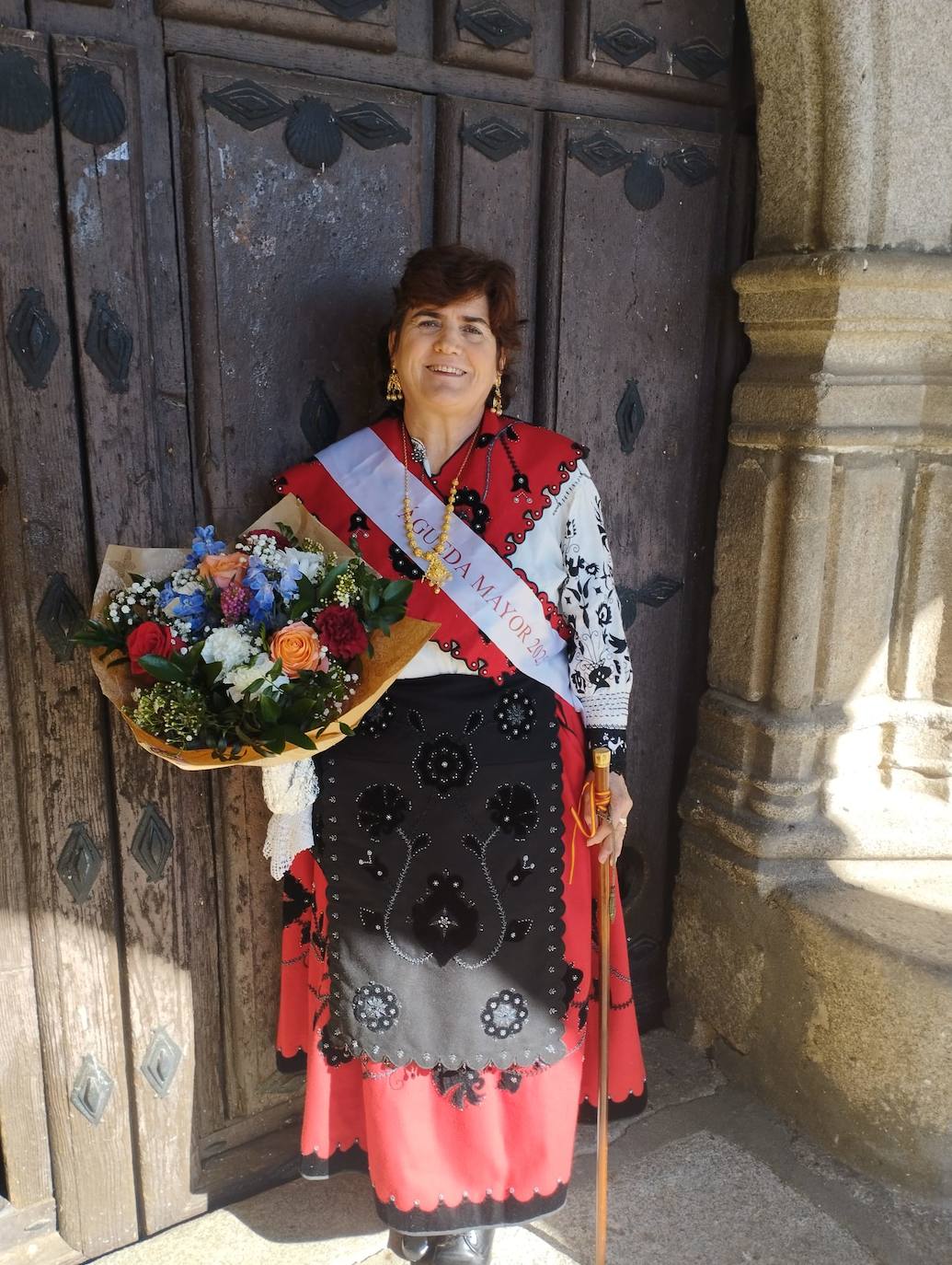 Las mujeres de Puente del Congosto se mantienen fieles a la festividad de las águedas