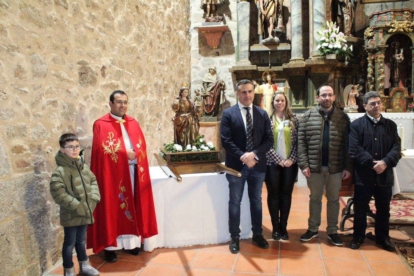 San Esteban de la Sierra honra a Santa Águeda