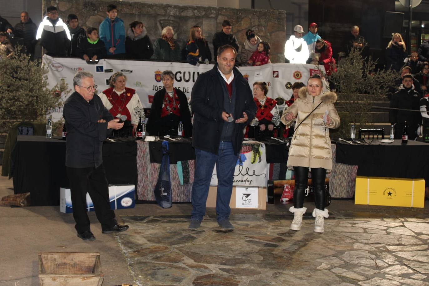 Guijuelo disfruta de su matanza nocturna