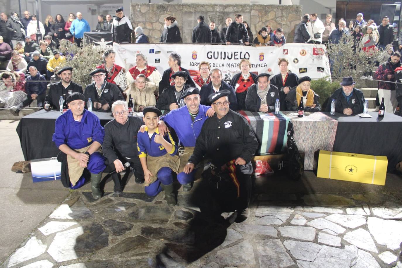 Guijuelo disfruta de su matanza nocturna