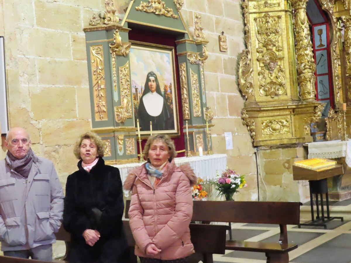 Cantalpino obsequiará con flores a la beata sor eusebia en su aniversario