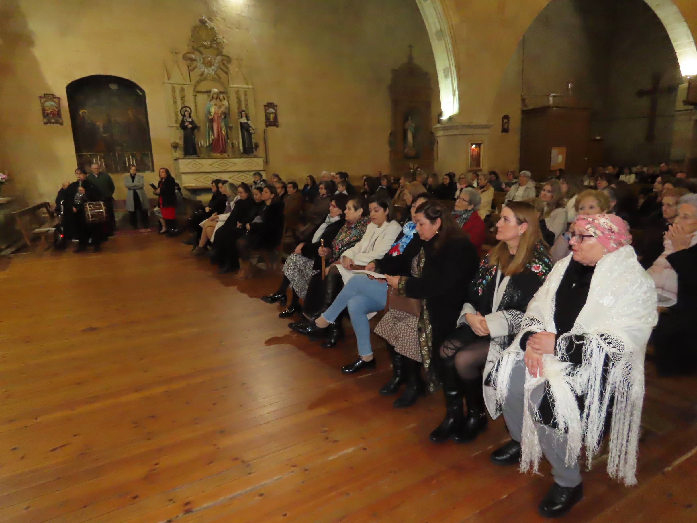 Una aguedera mayor, 63 mujeres y 14 mayordomas en Babilafuente