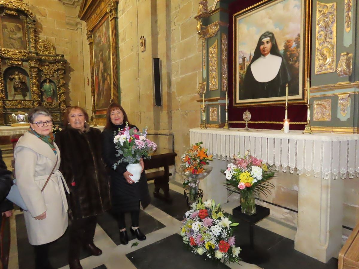 Cantalpino obsequiará con flores a la beata sor eusebia en su aniversario