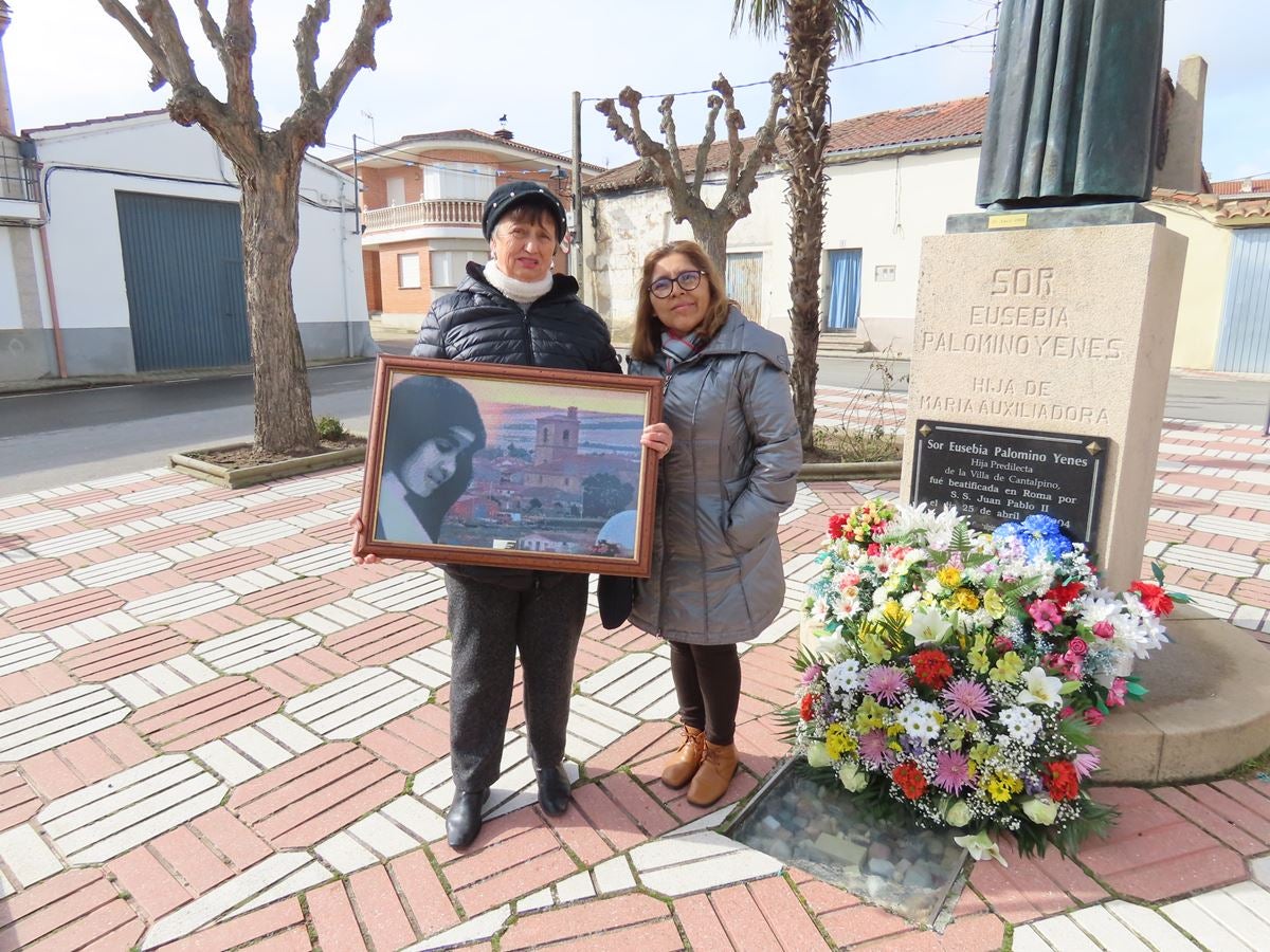 Cantalpino obsequiará con flores a la beata sor eusebia en su aniversario