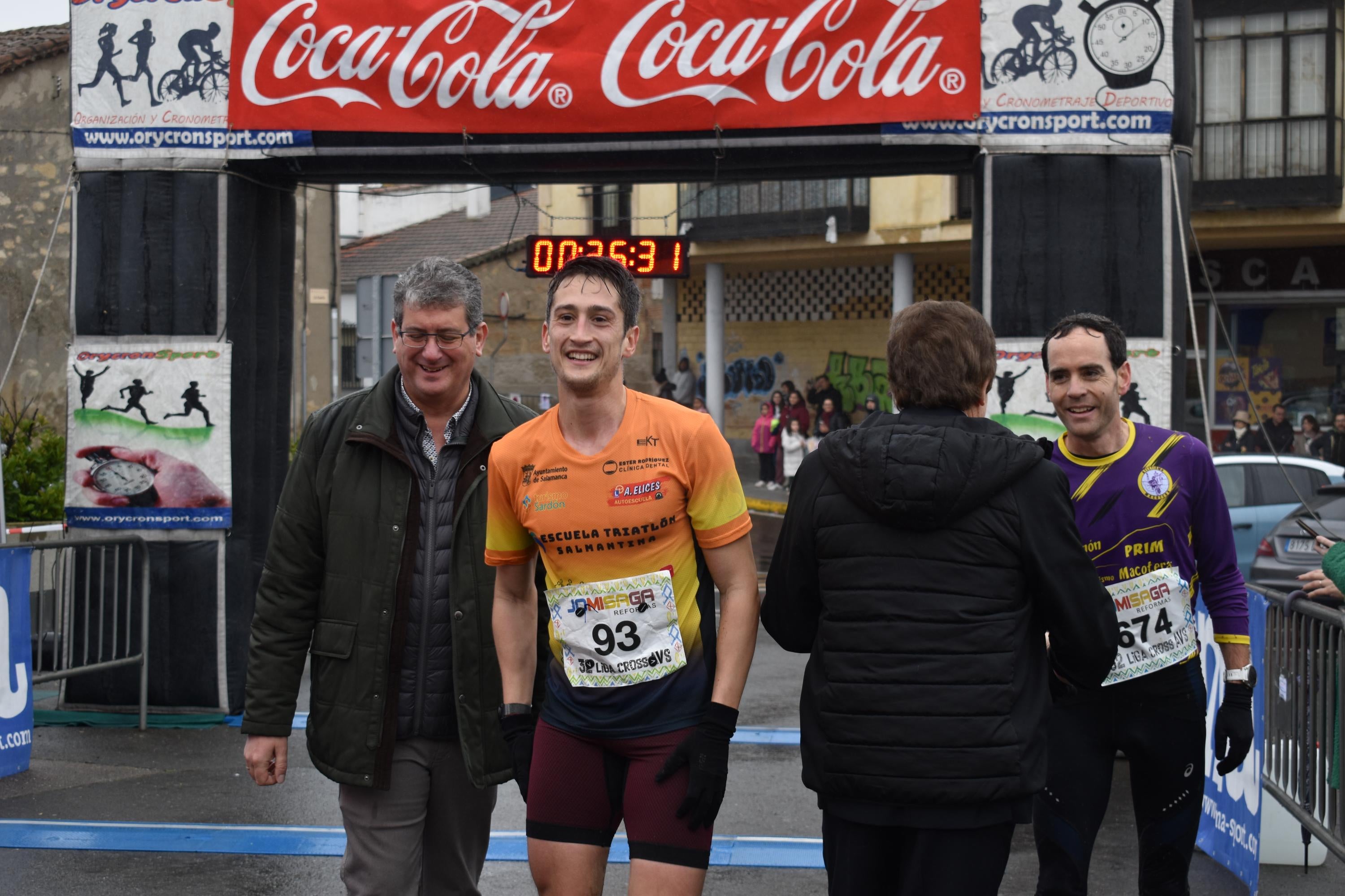 Miguel Ángel Martín y Verónica Sánchez ganan la XXXII Liga de Cross de Cabrerizos