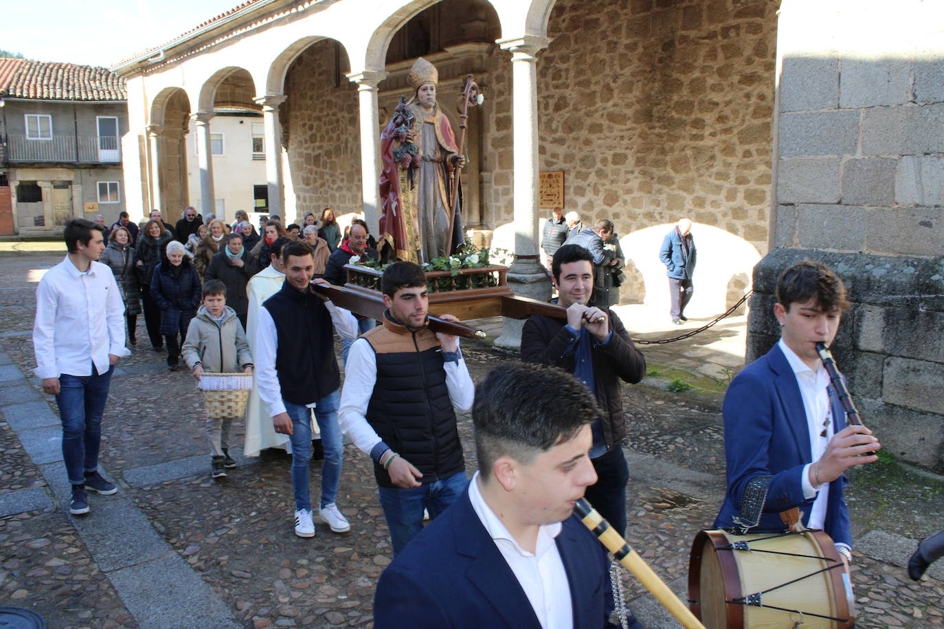 San Albino vuelve a las calles de San Esteban de la Sierra