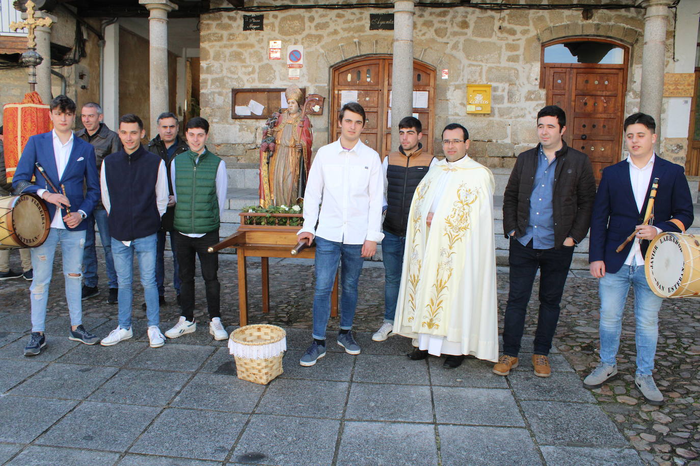 San Albino vuelve a las calles de San Esteban de la Sierra