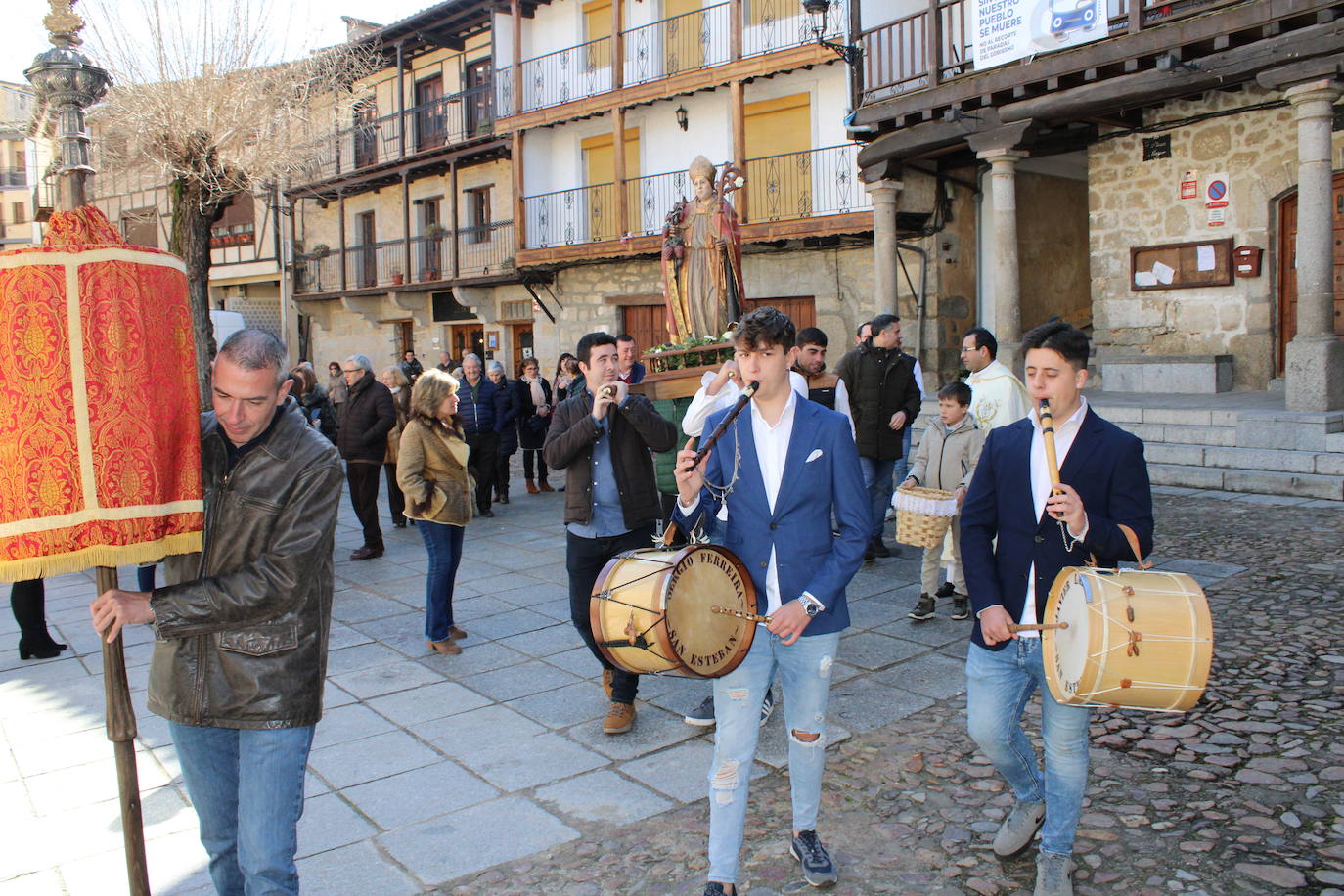 San Albino vuelve a las calles de San Esteban de la Sierra