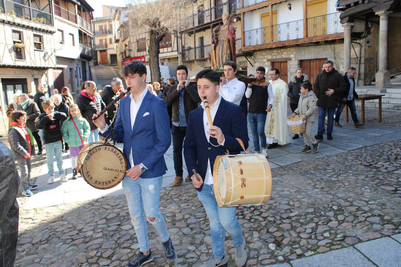 San Albino vuelve a las calles de San Esteban de la Sierra