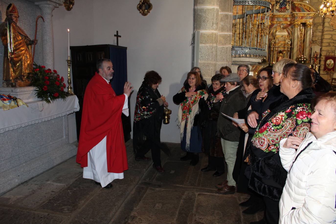 Sorihuela celebra de forma conjunta San Blas y Santa Águeda