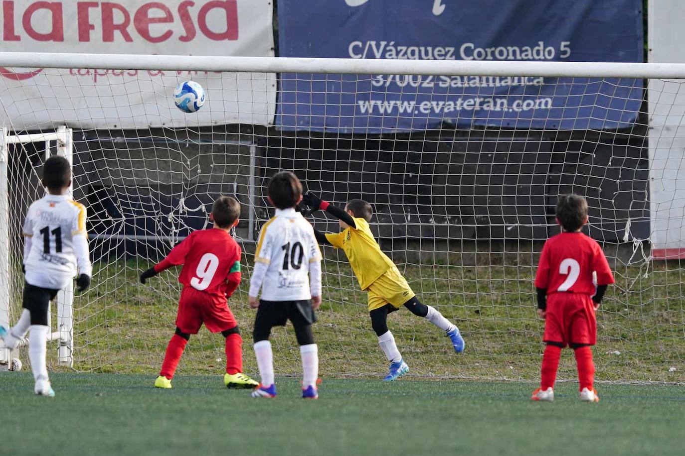 Las mejores imágenes de la jornada 15 de futbol base