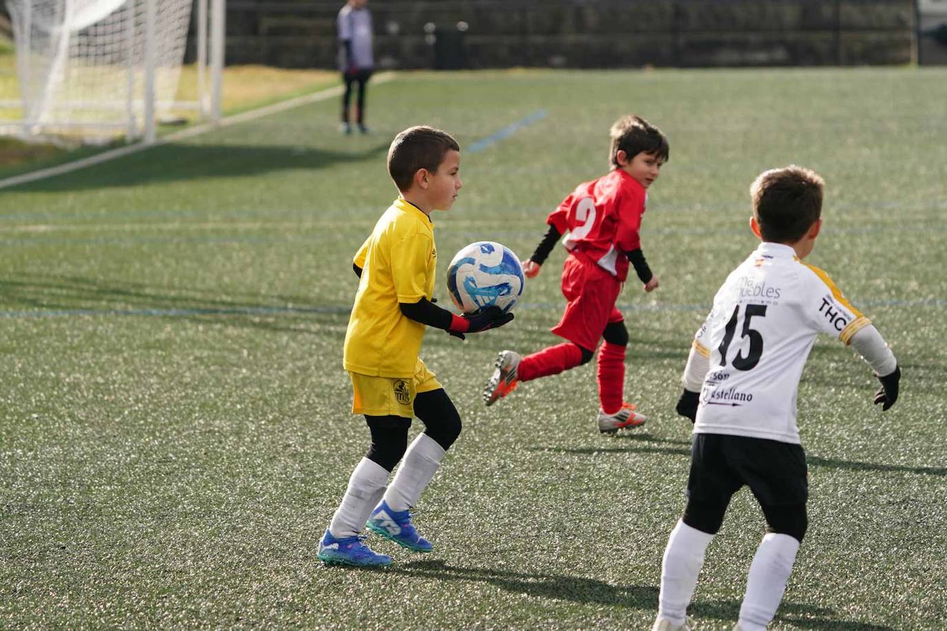 Las mejores imágenes de la jornada 15 de futbol base