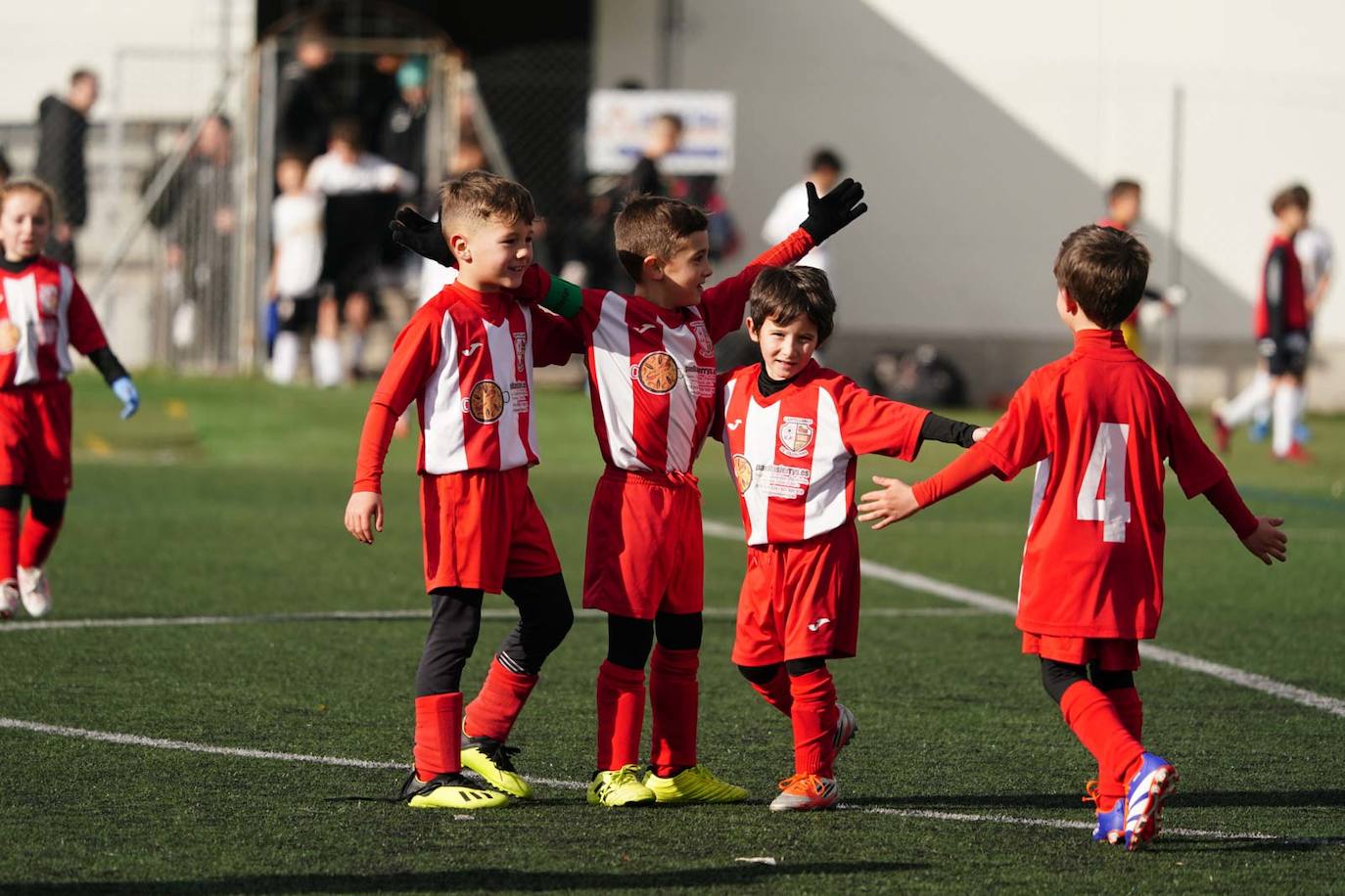 Las mejores imágenes de la jornada 15 de futbol base