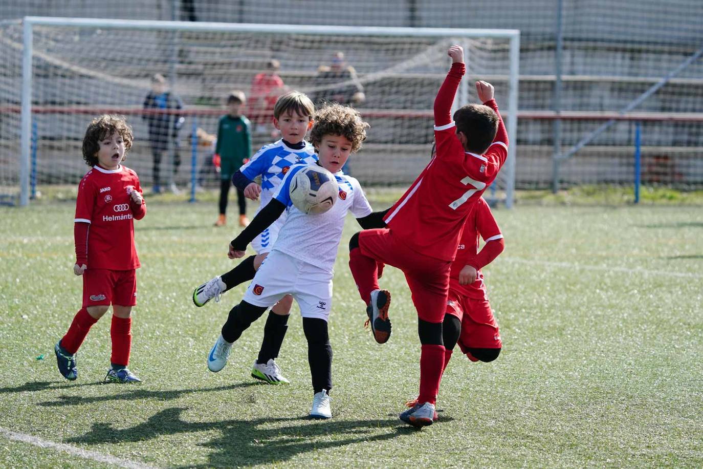 Las mejores imágenes de la jornada 15 de futbol base